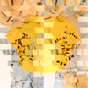 Small Yellow Ornament Come let us Adore Him Graphic Tee