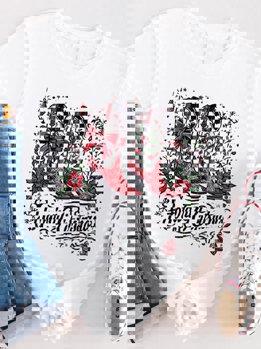 Howdy Christmas Graphic Tee