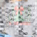 Small Gray Joy to the World Graphic Sweatshirt