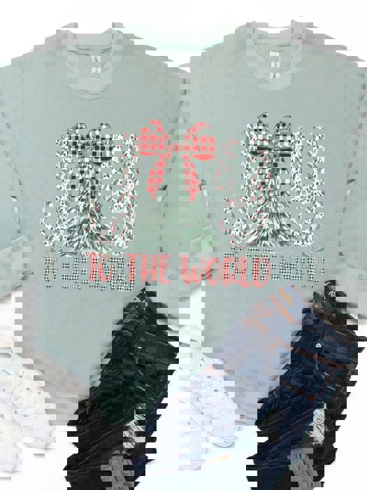Joy to the World Graphic Sweatshirt