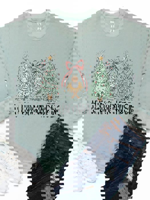 Heaven and Nature Sing Graphic Sweatshirt