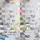  Let us Adore Him Christmas Chapel Graphic Sweatshirt