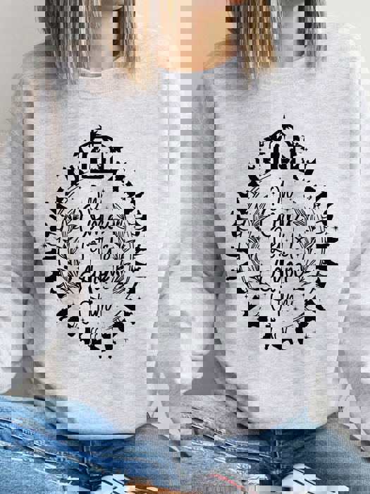 Ornament Come let us Adore Him Graphic Sweatshirt