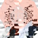 Medium Peach Ornament Come let us Adore Him Graphic Sweatshirt