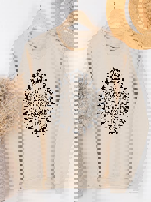 Ornament Come let us Adore Him Graphic Sweatshirt