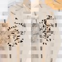 XL Tan Ornament Come let us Adore Him Graphic Sweatshirt