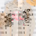 Small Tan Howdy Christmas Graphic Sweatshirt