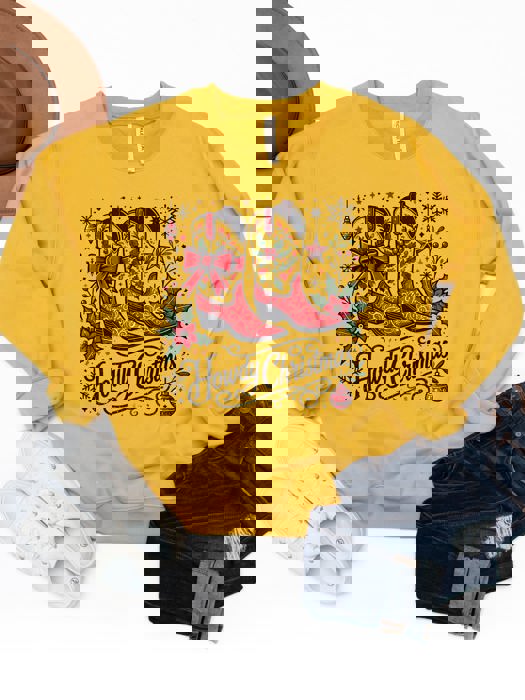 Howdy Christmas Graphic Sweatshirt