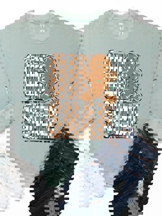 Oh Snap Gingerbread Graphic Sweatshirt