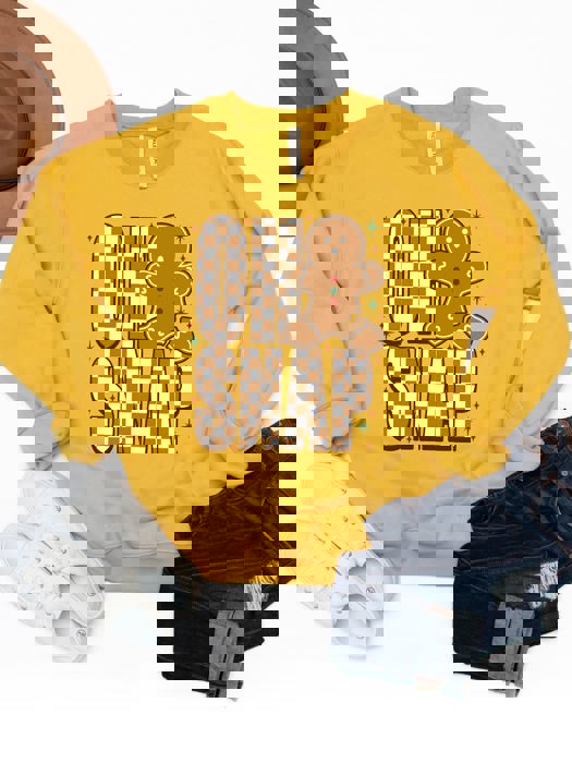 Oh Snap Gingerbread Graphic Sweatshirt