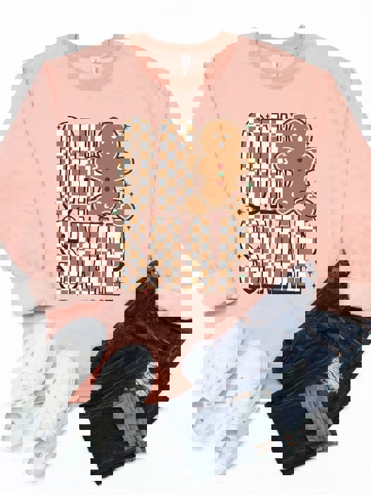 Oh Snap Gingerbread Graphic Sweatshirt