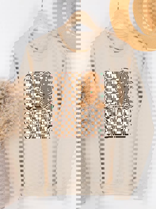 Oh Snap Gingerbread Graphic Sweatshirt