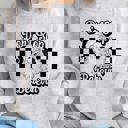 XL Gray Don't Stop Believing  Graphic Sweatshirt