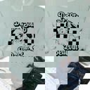 XL Sage Don't Stop Believing  Graphic Sweatshirt