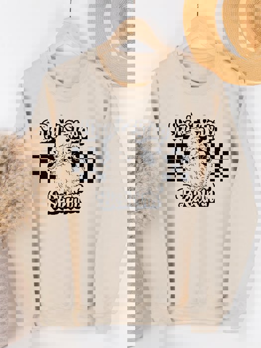 Don't Stop Believing  Graphic Sweatshirt