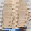 Small Textured Collared Sweater