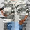 Small Textured Stripe Sweater