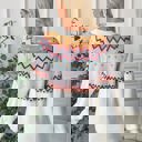  Colorful Fair Isle Geometric Sweater