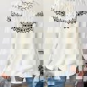 Small Fair Isle Cableknit Sweater