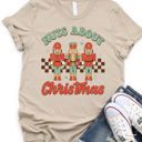 Medium Tan Nuts About Christmas Graphic Tee