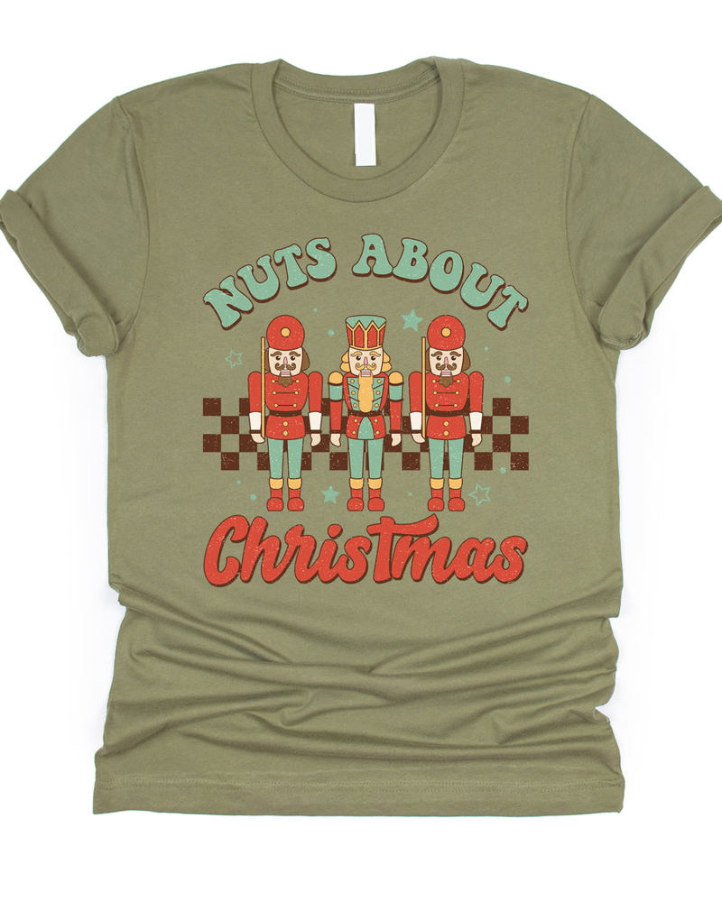 Nuts About Christmas Graphic Tee