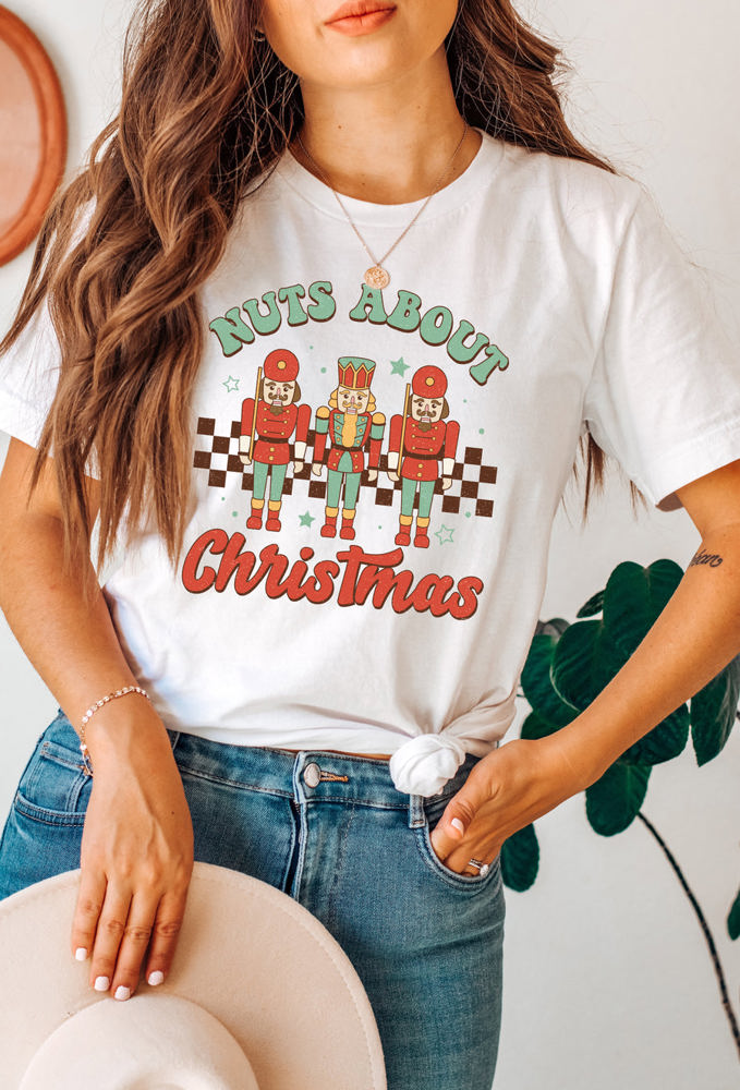 Nuts About Christmas Graphic Tee