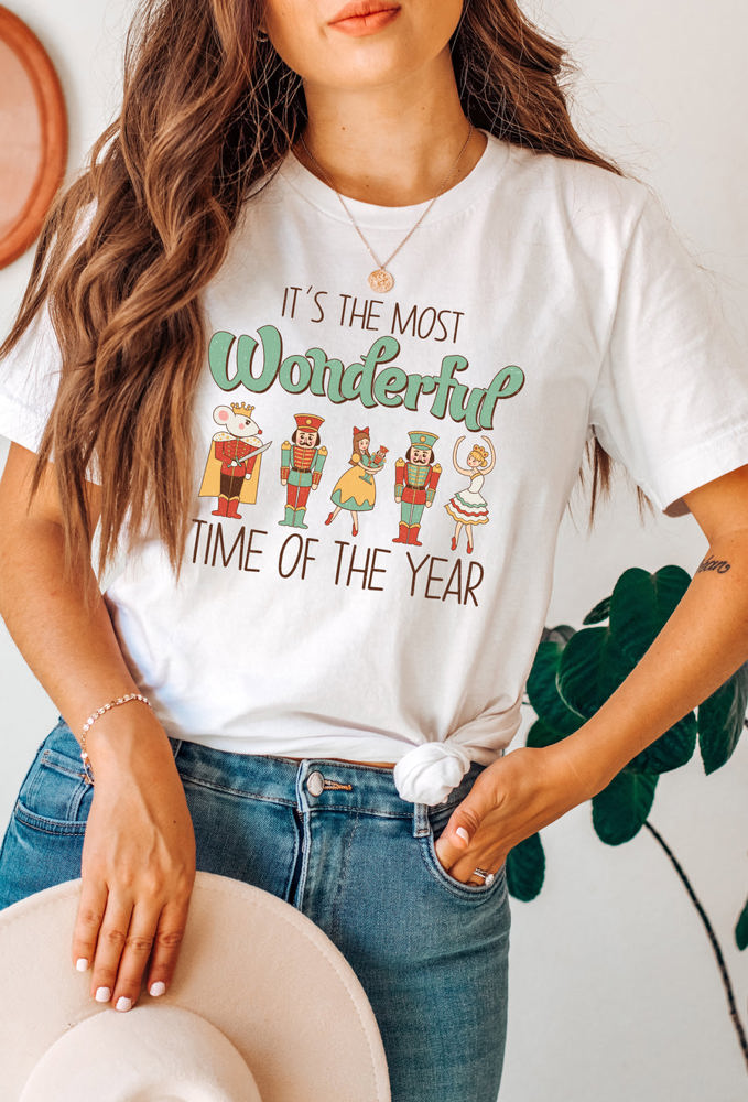 Most Wonderful Time Of The Year Nutcracker Graphic Tee