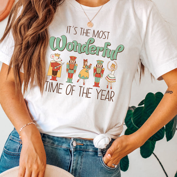 Most Wonderful Time Of The Year Nutcracker Graphic Tee