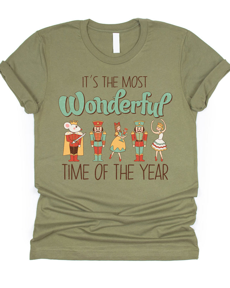 Most Wonderful Time Of The Year Nutcracker Graphic Tee