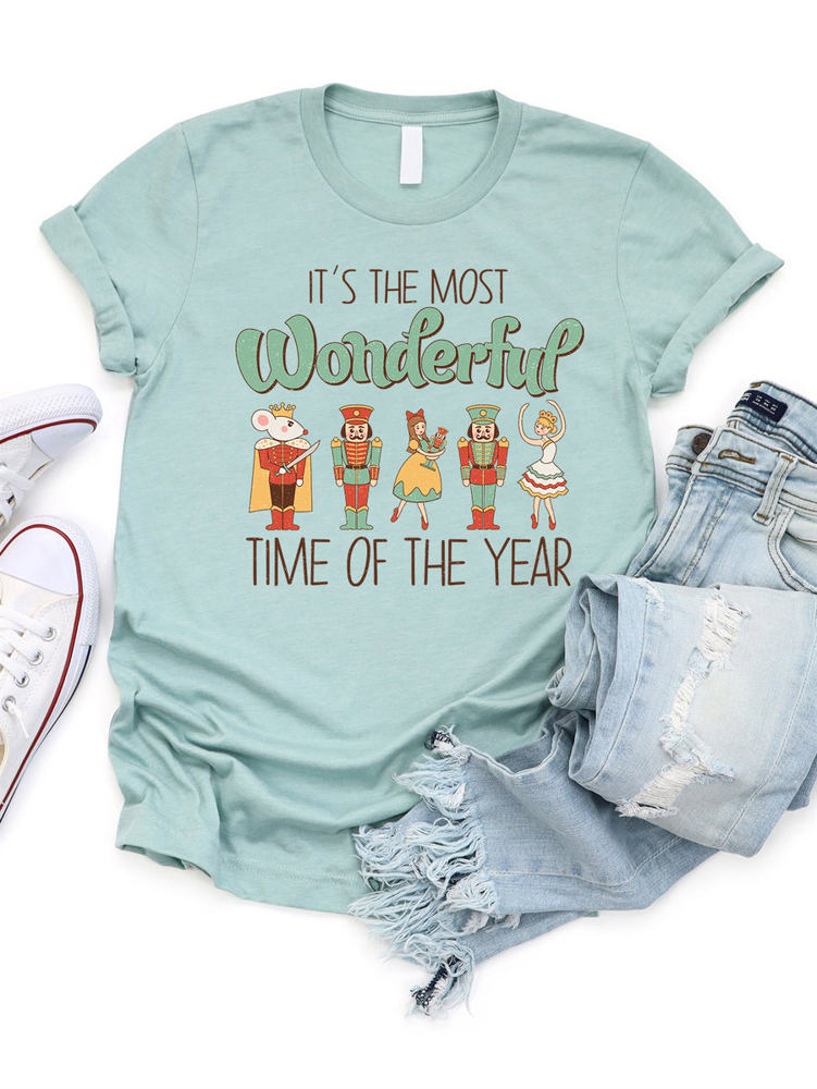 Most Wonderful Time Of The Year Nutcracker Graphic Tee