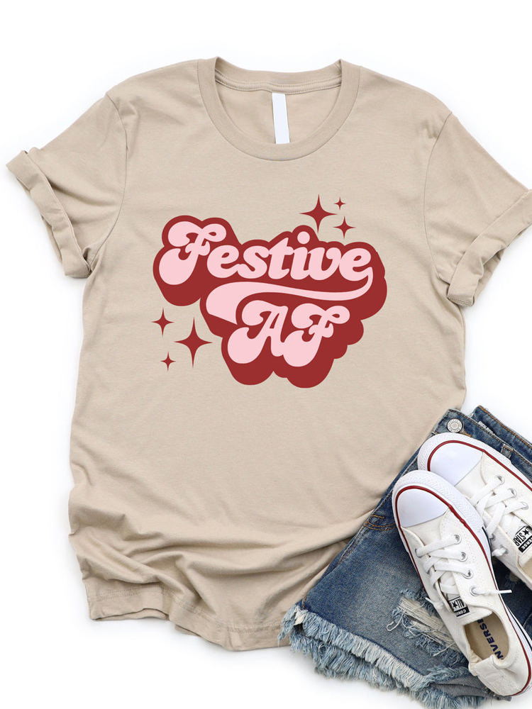 Festive AF Graphic Tee