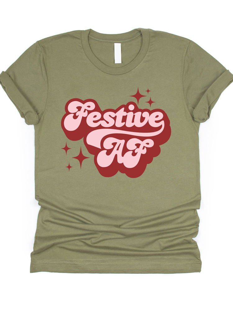 Festive AF Graphic Tee