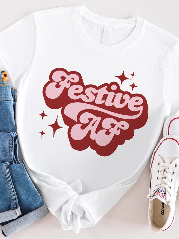 Festive AF Graphic Tee