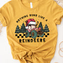  Nothing Runs Like A Reindeere Graphic Tee