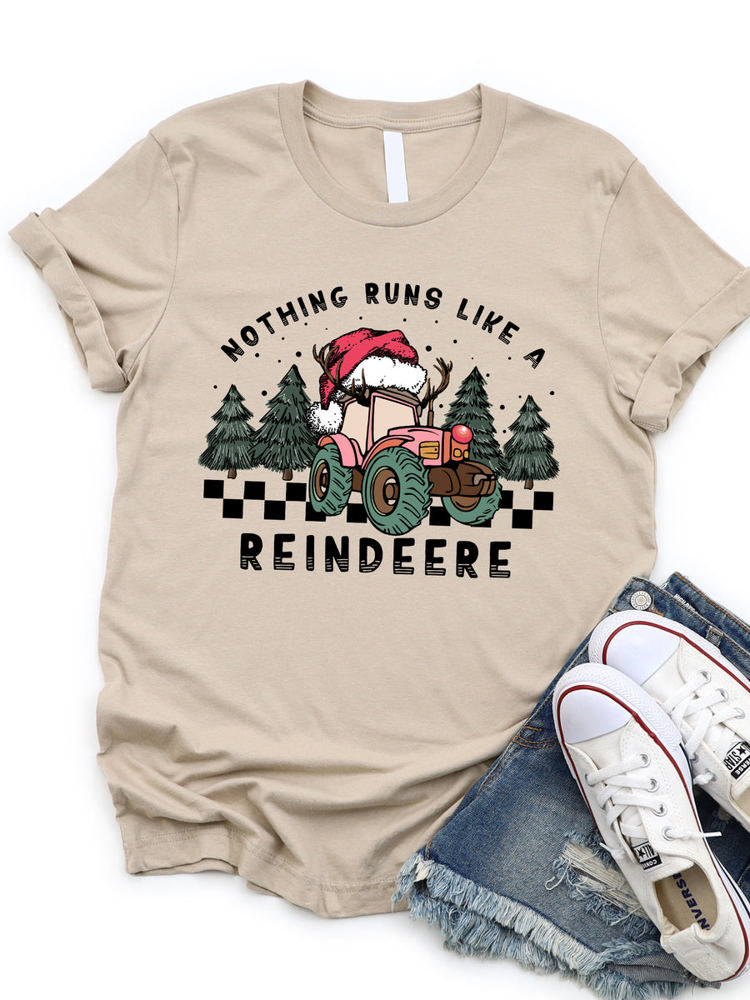 Nothing Runs Like A Reindeere Graphic Tee