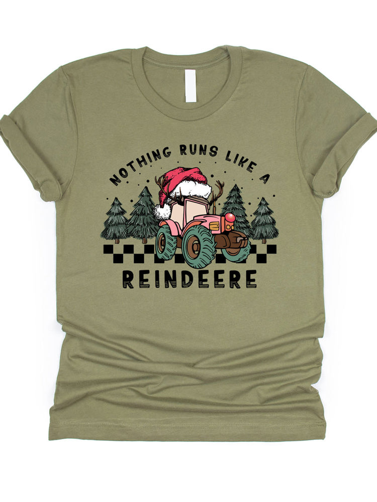 Nothing Runs Like A Reindeere Graphic Tee