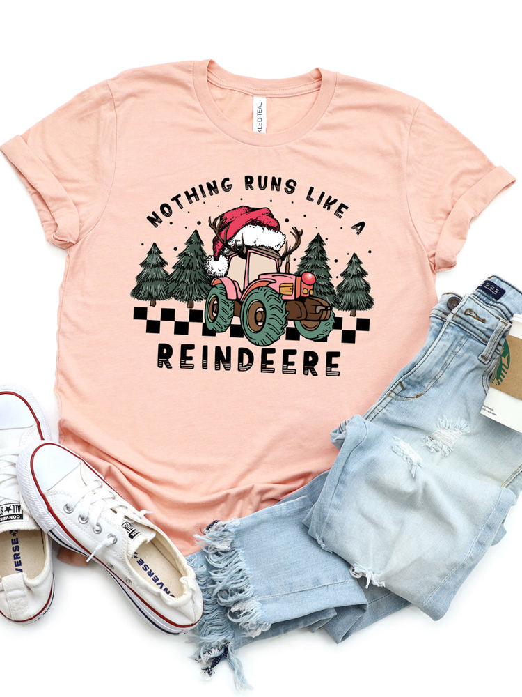 Nothing Runs Like A Reindeere Graphic Tee