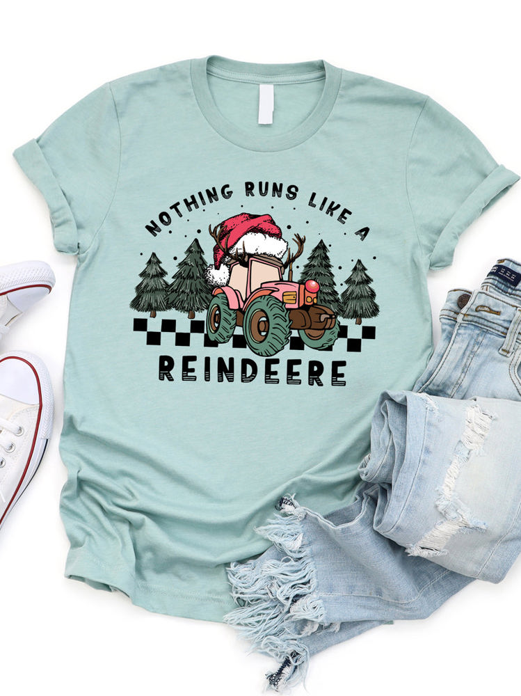 Nothing Runs Like A Reindeere Graphic Tee