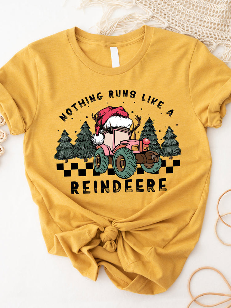 Nothing Runs Like A Reindeere Graphic Tee