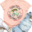  Farm Fresh Christmas Trees Tractor Graphic Tee