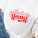 Large White Galentine Gang Graphic Tee