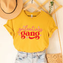 Large Yellow Galentine Gang Graphic Tee