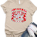  Happy V-day Beaded Bracelets Graphic Tee