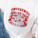  Happy V-day Beaded Bracelets Graphic Tee