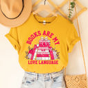  Books Are My Love Language Valentine Graphic Tee