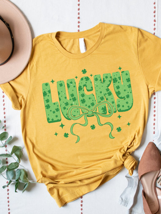 Lucky Bow Graphic Tee