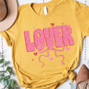 Large Yellow Lover Bow Graphic Tee