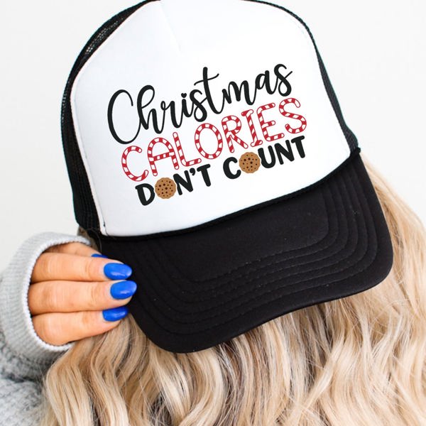 Christmas Calories Don't Count Trucker Hat