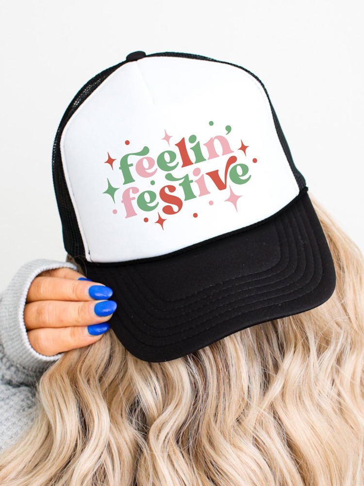 Feeling Festive Trucker Hat