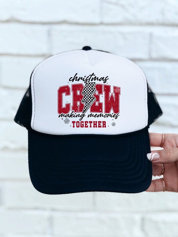 Christmas Crew Making Memories Trucker Hat